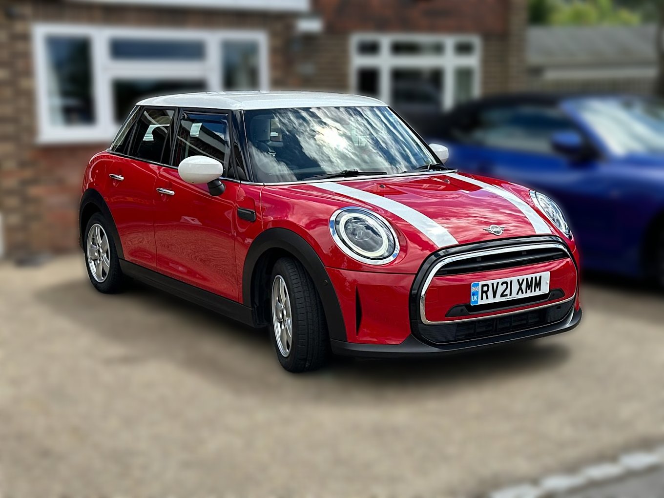 Michaela's teaching car - red Mini